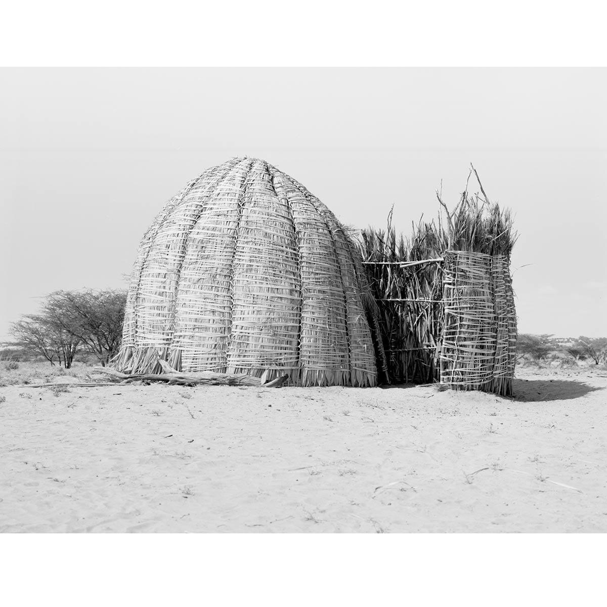 Winfried Bullinger - Turkana Round Hut with Wind Protection