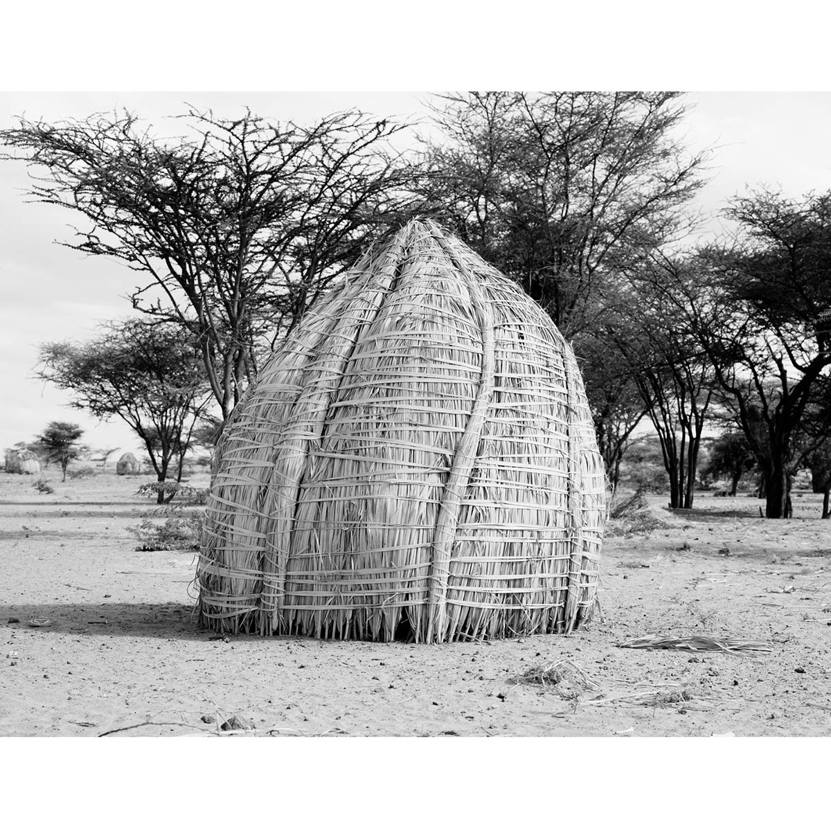 Winfried Bullinger - Turkana Hut Made of Reeds