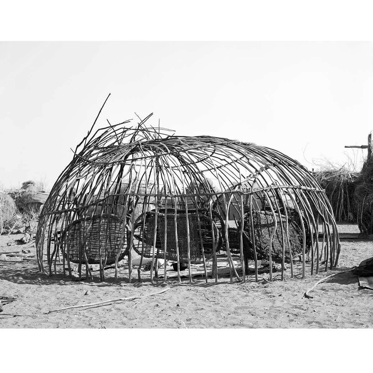 Winfried Bullinger - Dassanech Hut with Applications