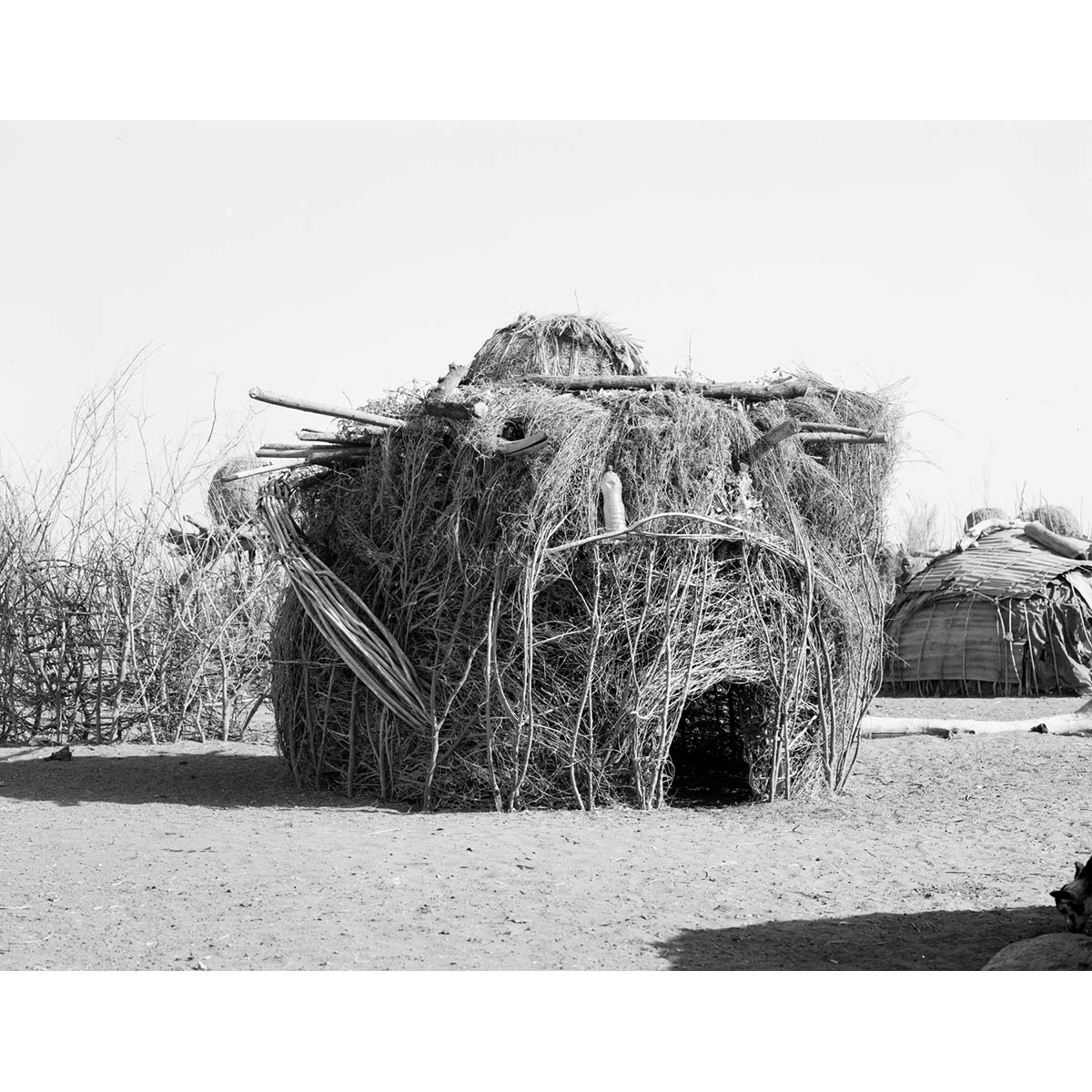 Winfried Bullinger - Dassanech Hut with Applications