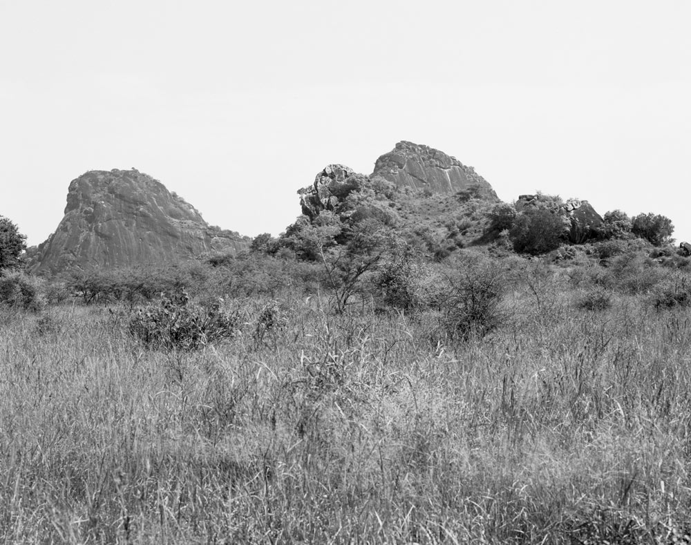 Winfried Bullinger - Savanna in the Karamojong area in northern Uganda in Kabong province