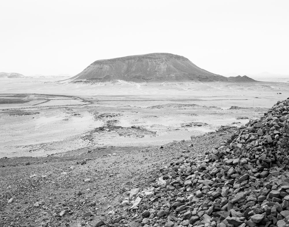 Winfried Bullinger - Nubian landscape in the region of Karima near the Nile in Sudan